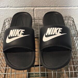 Nike Black Slide Sandals